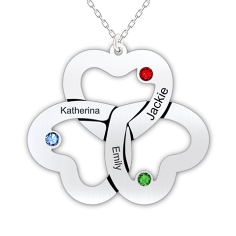 Personalized 3 Hearts By Oneson Front