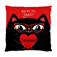 Personalized Valentine Cat Can Cushion (5 styles) - Standard Cushion Case (One Side) Personalized Valentine Cat Can Cushion (5 styles) - Standard Cushion Case (One Side)