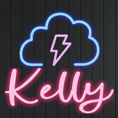 Personalized Cloud Thunder Name - Neon Signs and Lights Personalized Cloud Thunder Name - Neon Signs and Lights