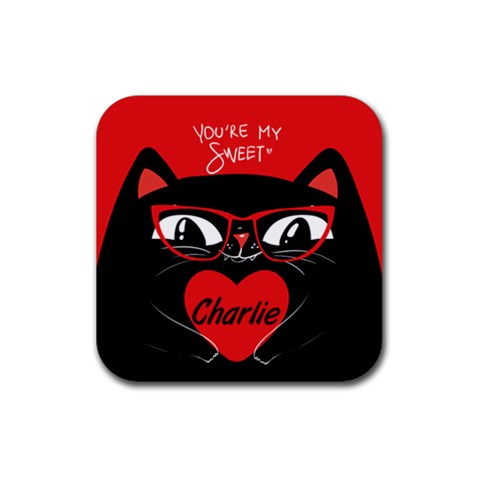 Personalized Valentine Cat By Anita Front