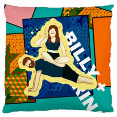 Colorful Couple (5 styles) - Large Cushion Case (One Side) Colorful Couple (5 styles) - Large Cushion Case (One Side)