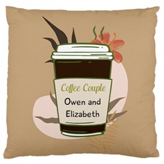 Coffee Couple (5 styles) - Large Cushion Case (One Side) Coffee Couple (5 styles) - Large Cushion Case (One Side)