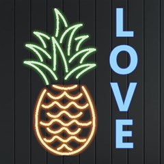 Personalized Pineapple Name - Neon Signs and Lights Personalized Pineapple Name - Neon Signs and Lights