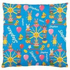 Personalized Easter Rabbit Name (5 styles) - Large Cushion Case (One Side) Personalized Easter Rabbit Name (5 styles) - Large Cushion Case (One Side)