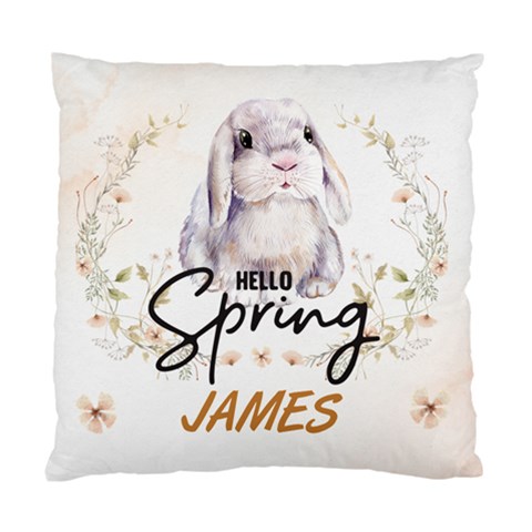 Personalized Easter Vintage Rabbit Illustration Name By Joe Front