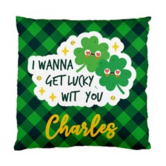 Personalized St Patricks Day character Name (5 styles) - Standard Cushion Case (One Side) Personalized St Patricks Day character Name (5 styles) - Standard Cushion Case (One Side)