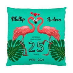 Personalized Couple Anniversary Name - Standard Cushion Case (One Side) Personalized Couple Anniversary Name - Standard Cushion Case (One Side)