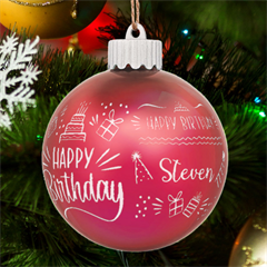 Personalized Happy Birthday Name