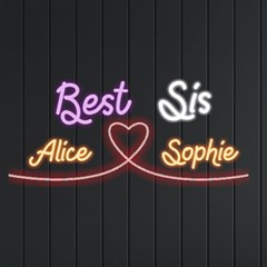 Best Sister - Neon Signs and Lights
