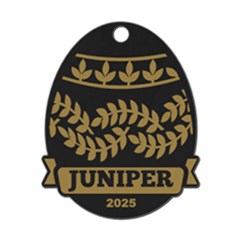 Personalized Name Easter Egg Pattern 13 - Wood Ornament Personalized Name Easter Egg Pattern 13 - Wood Ornament