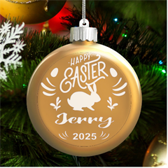 Personalized Easter Day Rabbit Egg Name