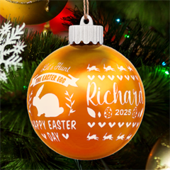 Personalized Easter Day Rabbit Egg Name