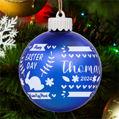 Personalized Easter Day Rabbit Egg Name