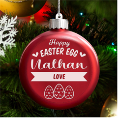 Personalized Easter Day Rabbit Egg Name