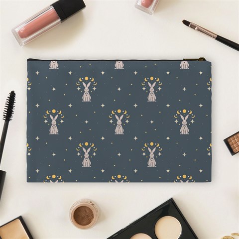 Personalized Name Boho Rabbits Stars By Wanni Back