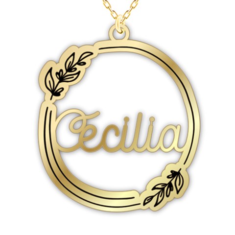Personalized Name Plant Frame By Oneson Front