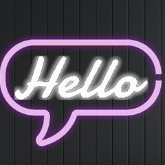 Personalized Dialog Box Name - Neon Signs and Lights
