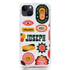 Personalized Happy and Lucky Name - iPhone 14 Plus TPU UV Print Case