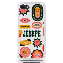 Personalized Happy and Lucky Name - iPhone  SE (3rd generation) TPU UV Print Case