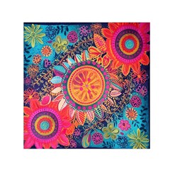 Life is beautiful, Scarf - 30  x 30  Large Square Satin Scarf