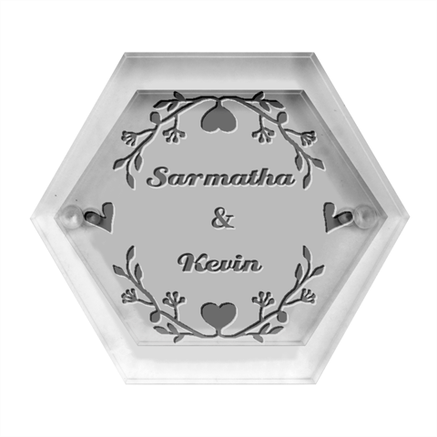 Personalized Heart By Joe Front