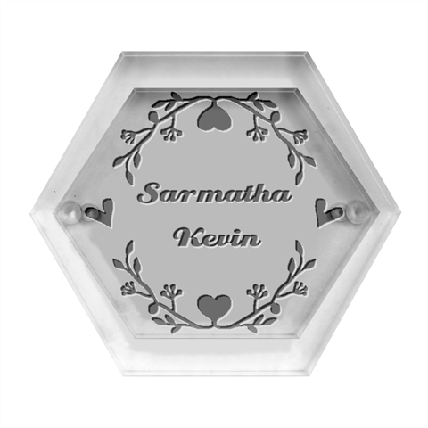 Personalized Heart By Joe Front