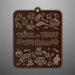 Personalized Happy Halloween Graphic Name - Acrylic Ornament Personalized Happy Halloween Graphic Name - Acrylic Ornament