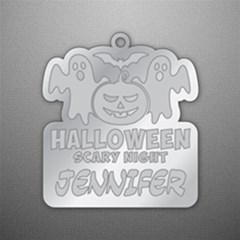 Personalized Happy Halloween Pumpkin Ghost Name - Acrylic Ornament Personalized Happy Halloween Pumpkin Ghost Name - Acrylic Ornament