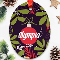 Christmas - Ornament (Oval)