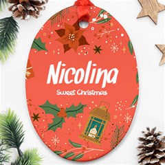 Christmas - Ornament (Oval)