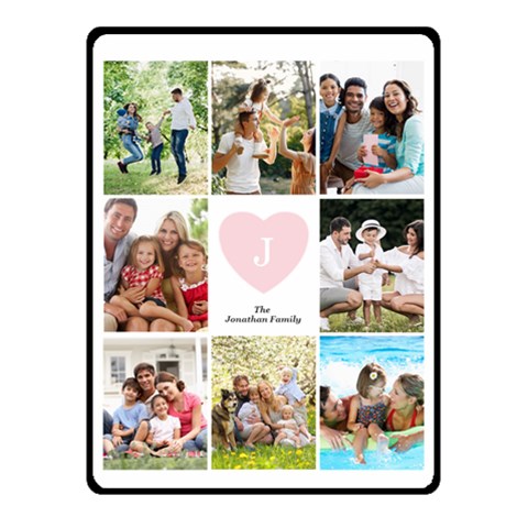 Family Name Small Blanket By Joe 50 x40  Blanket Front