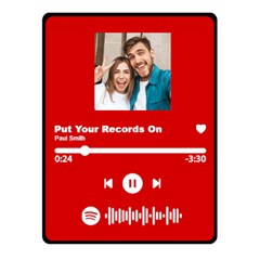 Music Player Small Blanket