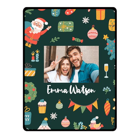 Personalized Christmas Small Blanket By Joe 50 x40  Blanket Front