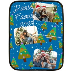 xmas photo blanket - 35 x27  Fleece Blanket (Mini)