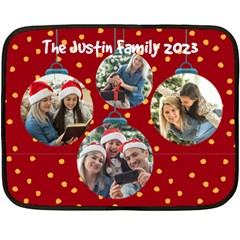xmas photo blanket - 35 x27 Fleece Blanket (Mini) xmas photo blanket - 35 x27 Fleece Blanket (Mini)