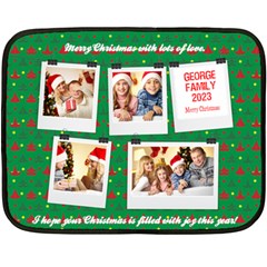 Xmas photo blanket - 35 x27 Fleece Blanket (Mini) Xmas photo blanket - 35 x27 Fleece Blanket (Mini)