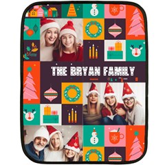 xmas photo blanket - 35 x27 Fleece Blanket (Mini) xmas photo blanket - 35 x27 Fleece Blanket (Mini)