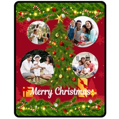 Christmas Tree Photo Medium Blanket