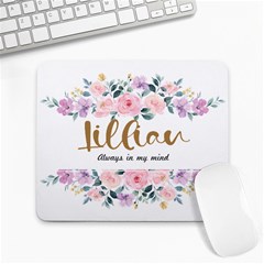 Watercolor Flower Name Mousepad - Collage Mousepad Watercolor Flower Name Mousepad - Collage Mousepad