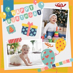 Personalized Happy Birthday Scrapbook