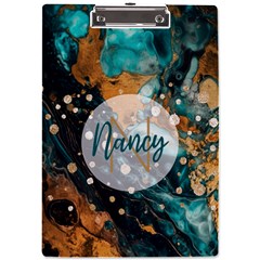 Marble Name Acrylic Clipboard
