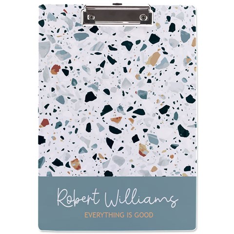 Marble Name Acrylic Clipboard By Joe Front