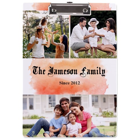 3 Photo Acrylic Clipboard By Joe Front