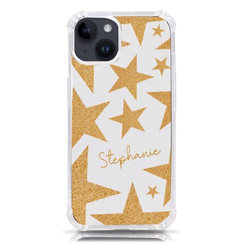 Personalized Shining Star Name Phone Case By Joe Front