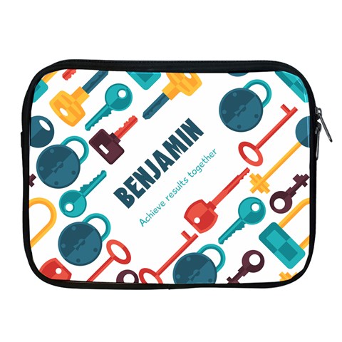 Key Pattern Personalised Name By Oneson Front