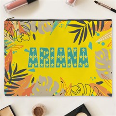 Personalized Summer Tropical Name Cosmetic Bag