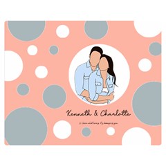 Personalized Lover Hand Draw Style - 60 x 50 Two Sides Premium Plush Fleece Blanket (Teen Size) Personalized Lover Hand Draw Style - 60 x 50 Two Sides Premium Plush Fleece Blanket (Teen Size)