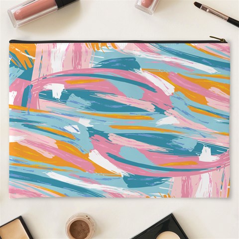 Personalized Paint Cosmetic Bag Cosmetic Bag By Katy Back