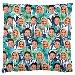 Personalized Couple Many Faces Hawaii Cushion