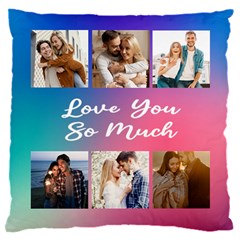 Personalized Love Couple 6 Photo Cushion